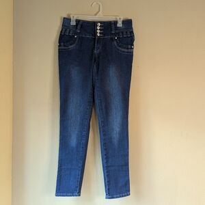 High Rise Blue Women's Jeans